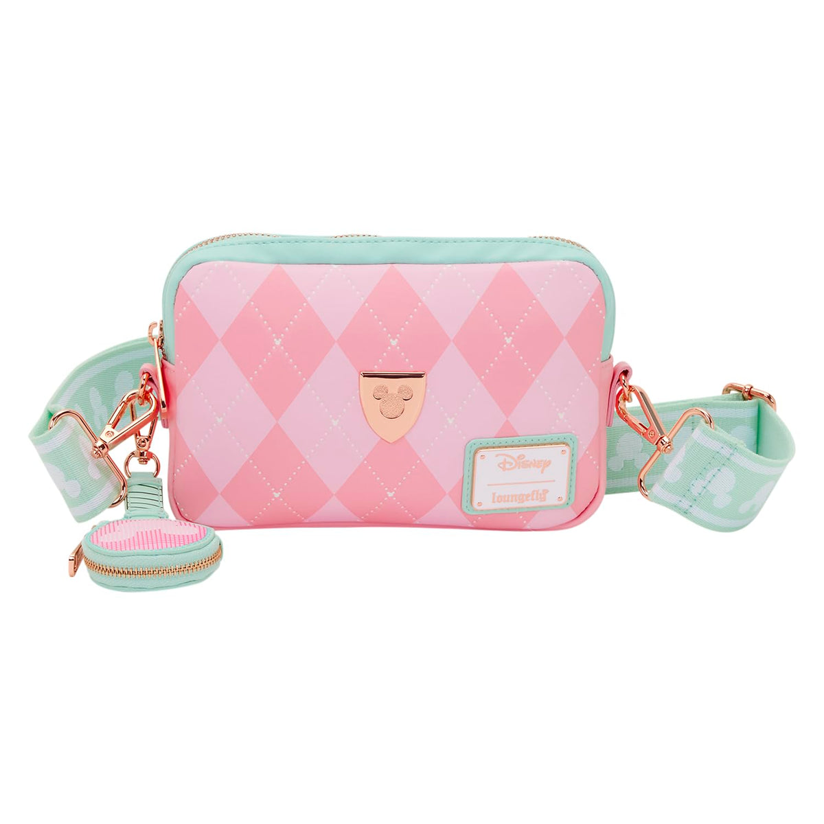 Disney Mickey Mouse Tennis Sling Crossbody Bag with Coin Bag