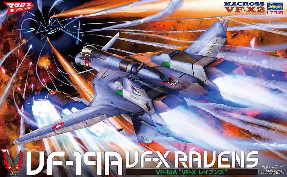 Hasegawa 1/48 Macross VF-X Ravens VF-19A "Macross VF-X2" 65873