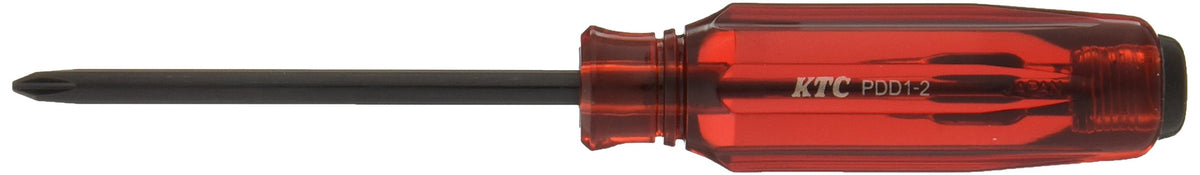 Kyoto Tools (KTC) Resin Handle Screwdriver, Cross Penetrating Type No. 2 PDD12