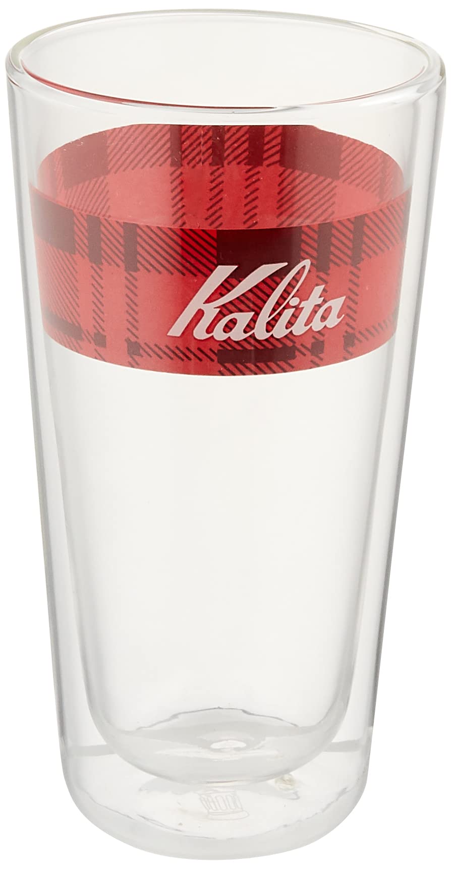 Kalita 73160 Double-Wall Tumbler, Kalita Plaid, Approx. 13.5 fl oz (400 ml)