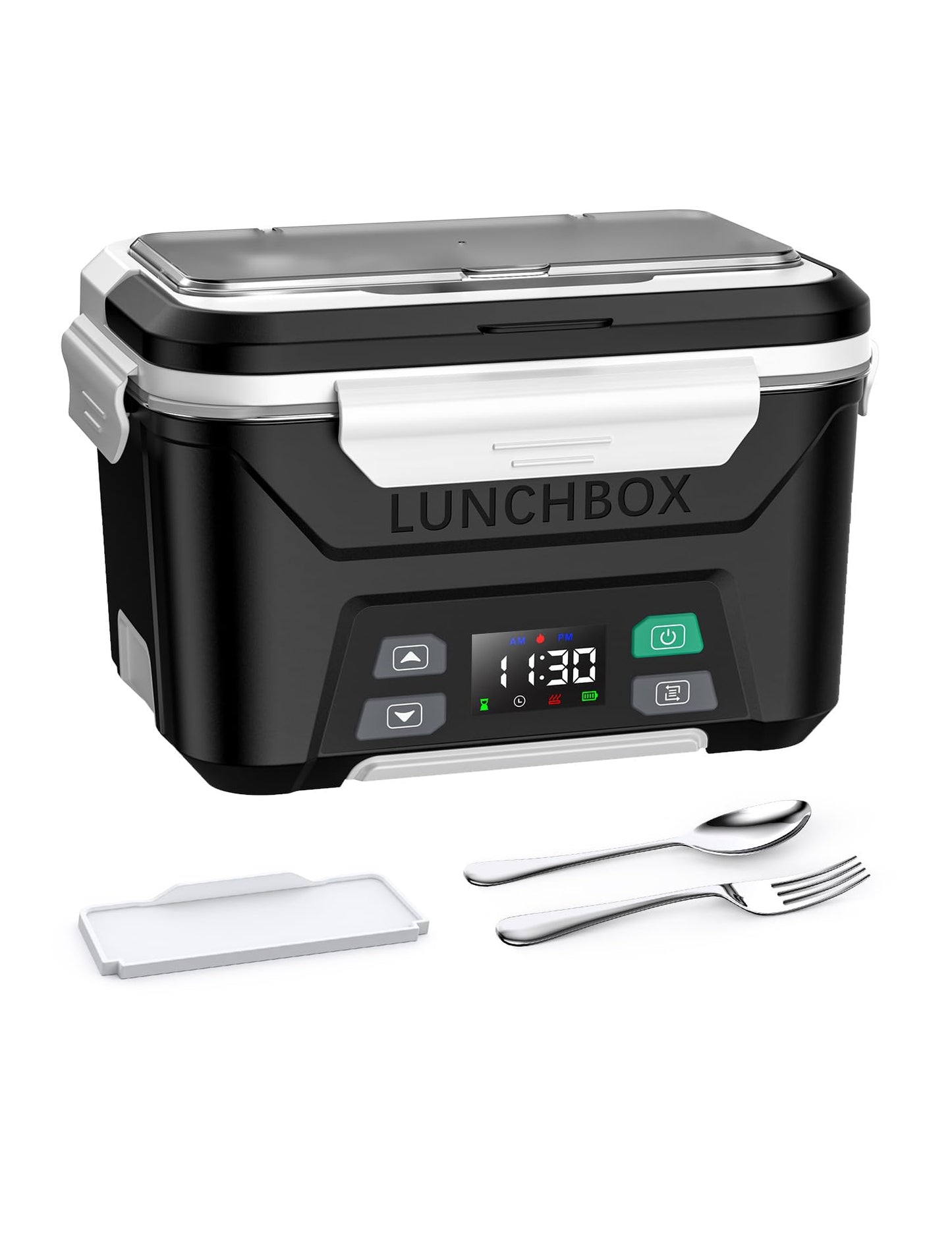 EAST OAK Cordless Electric Lunch Box, Heated Lunch Box for Men with Timer