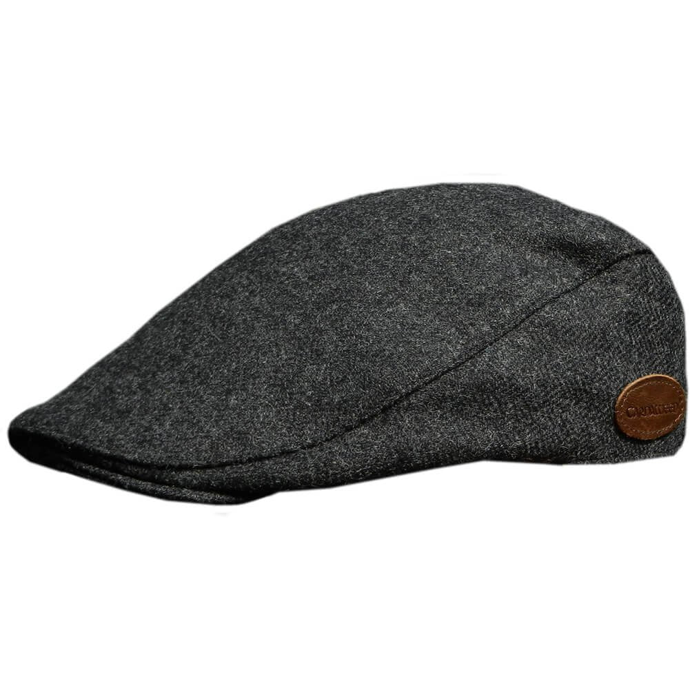 Carnaween Irish Tweed Cap, Gaeltacht Gray, X-Large