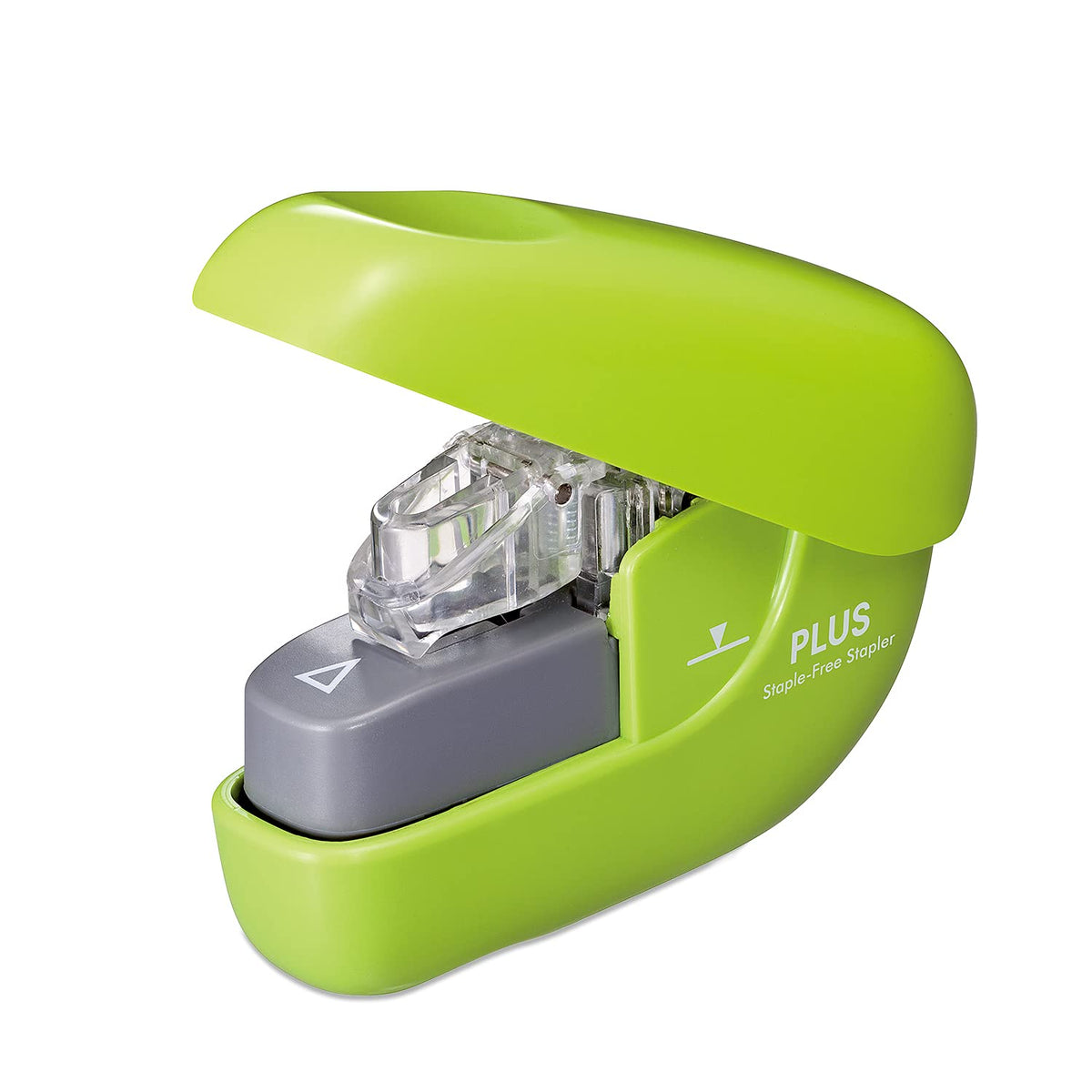 Plus SL-106NB 31-123 Needleless Stapler Paper Clinch Green