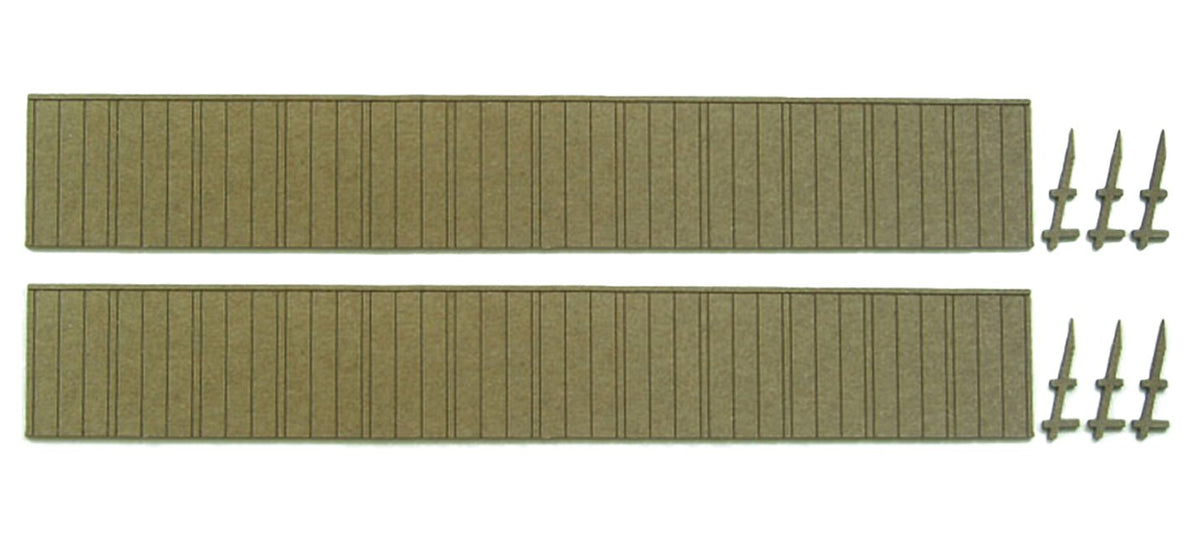 Sankei MP04-07 1/150 Diorama Option Kit, Fence A, Plate Fence