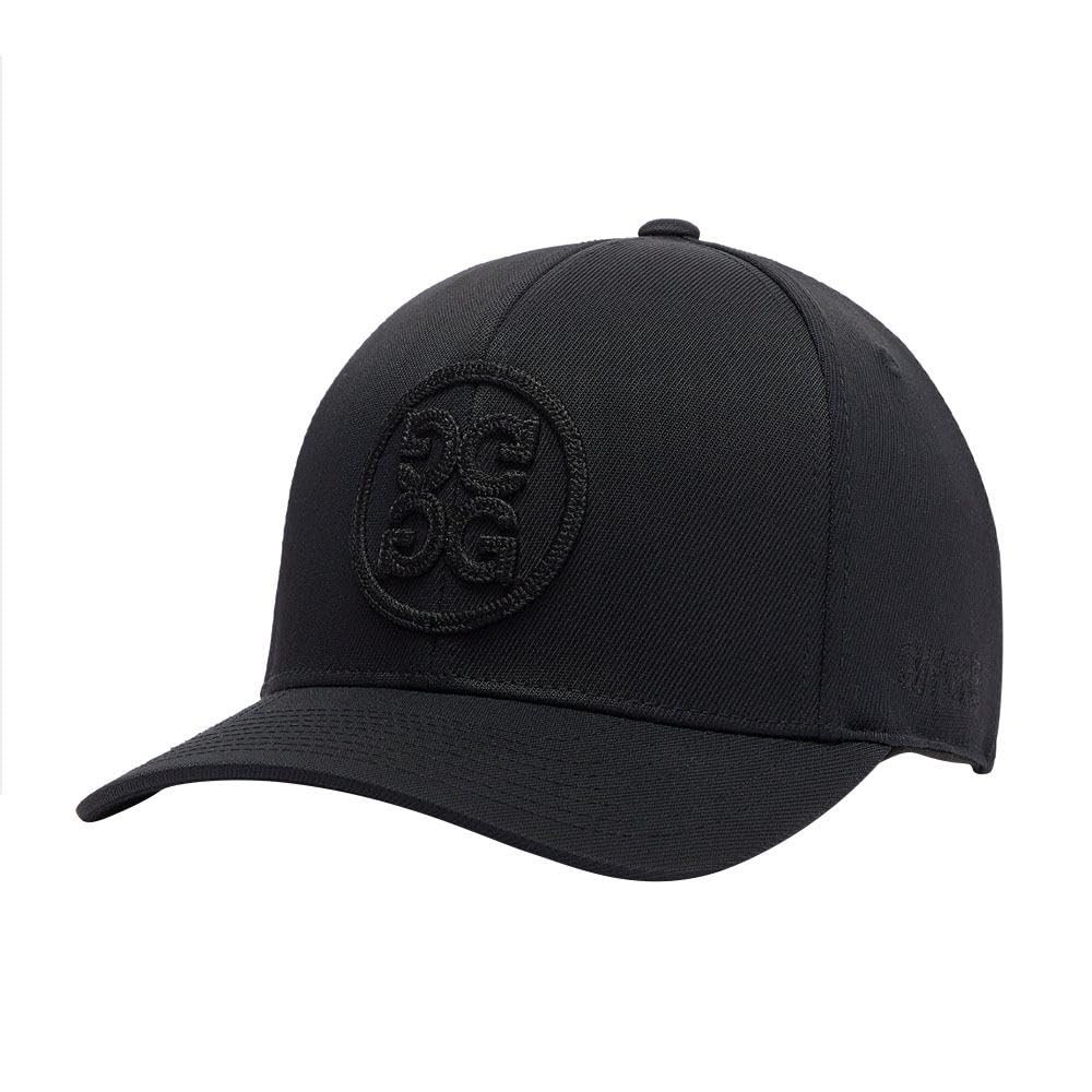 G/FORE Circle G's Stretch Snapback Cap Onyx