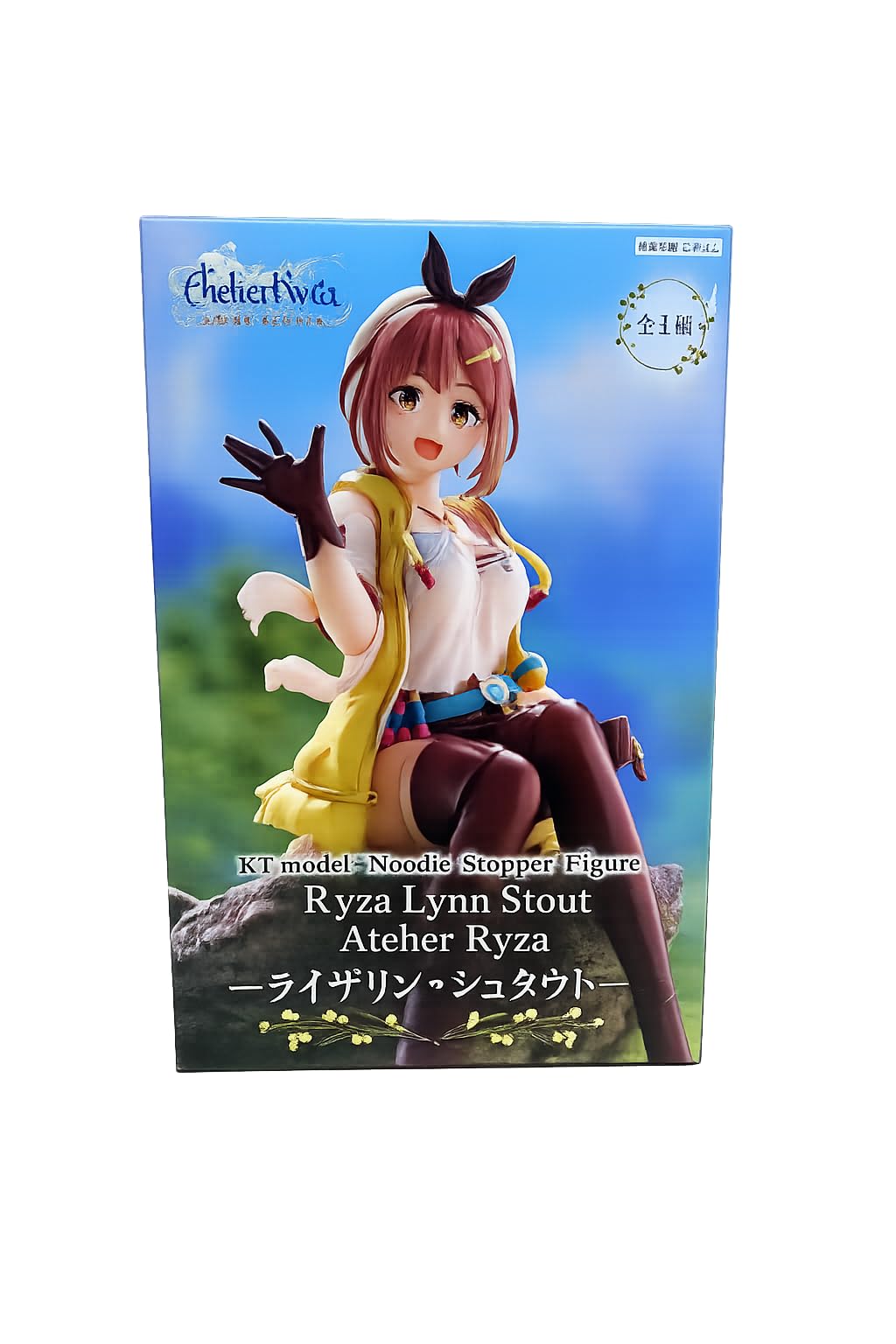 KT Model+ Atelier Ryza Ryza Lynn Stout Noodle Stopper Figure Apporox 5.5 Inches Japanese