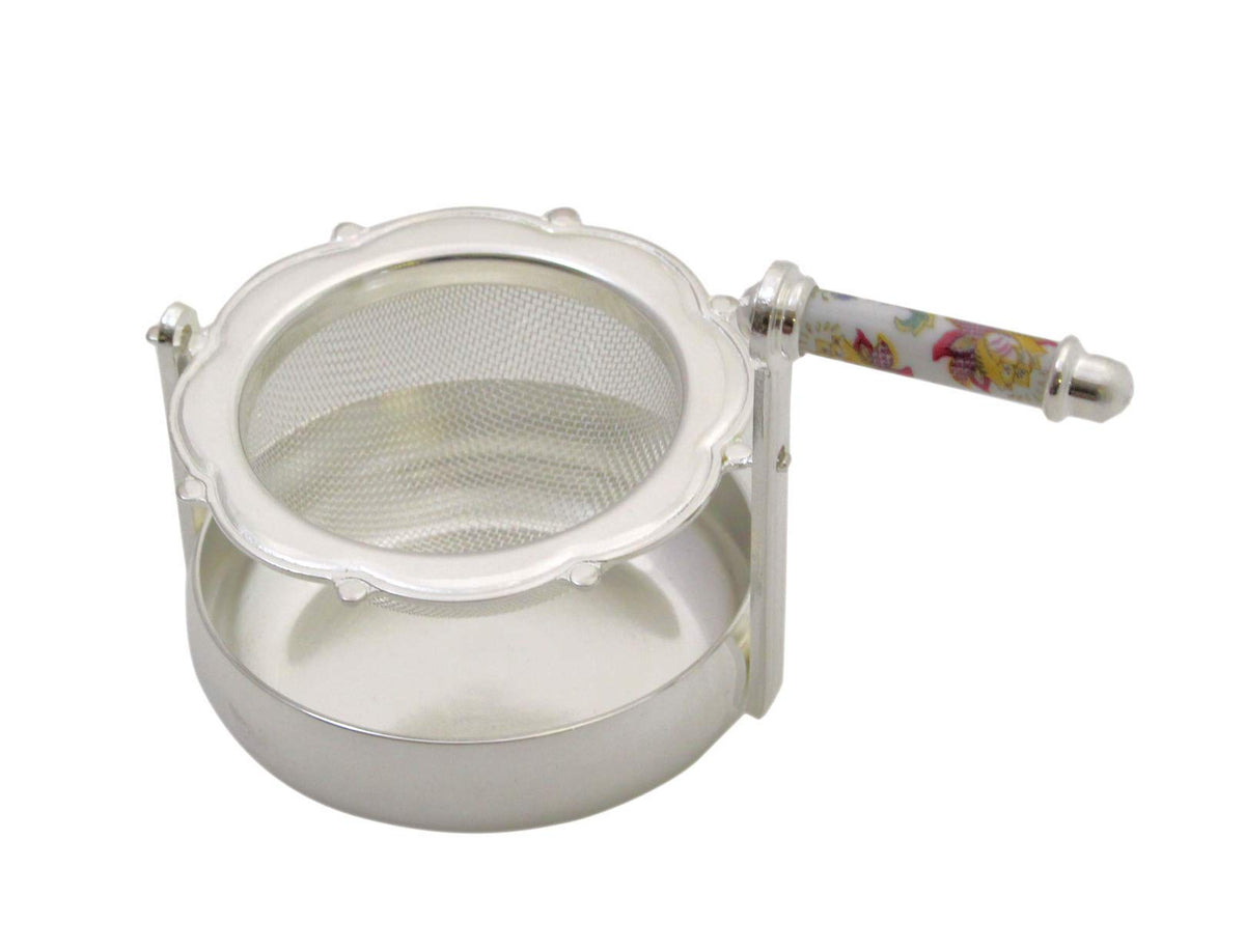 Castle Enterprise MINTON Haddon Hall Rotating Tea Strainer, Made in Japan, Gift Packaging