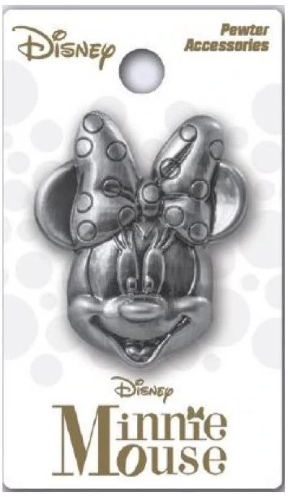 Disney Minnie Deluxe Pewter Lapel Pin