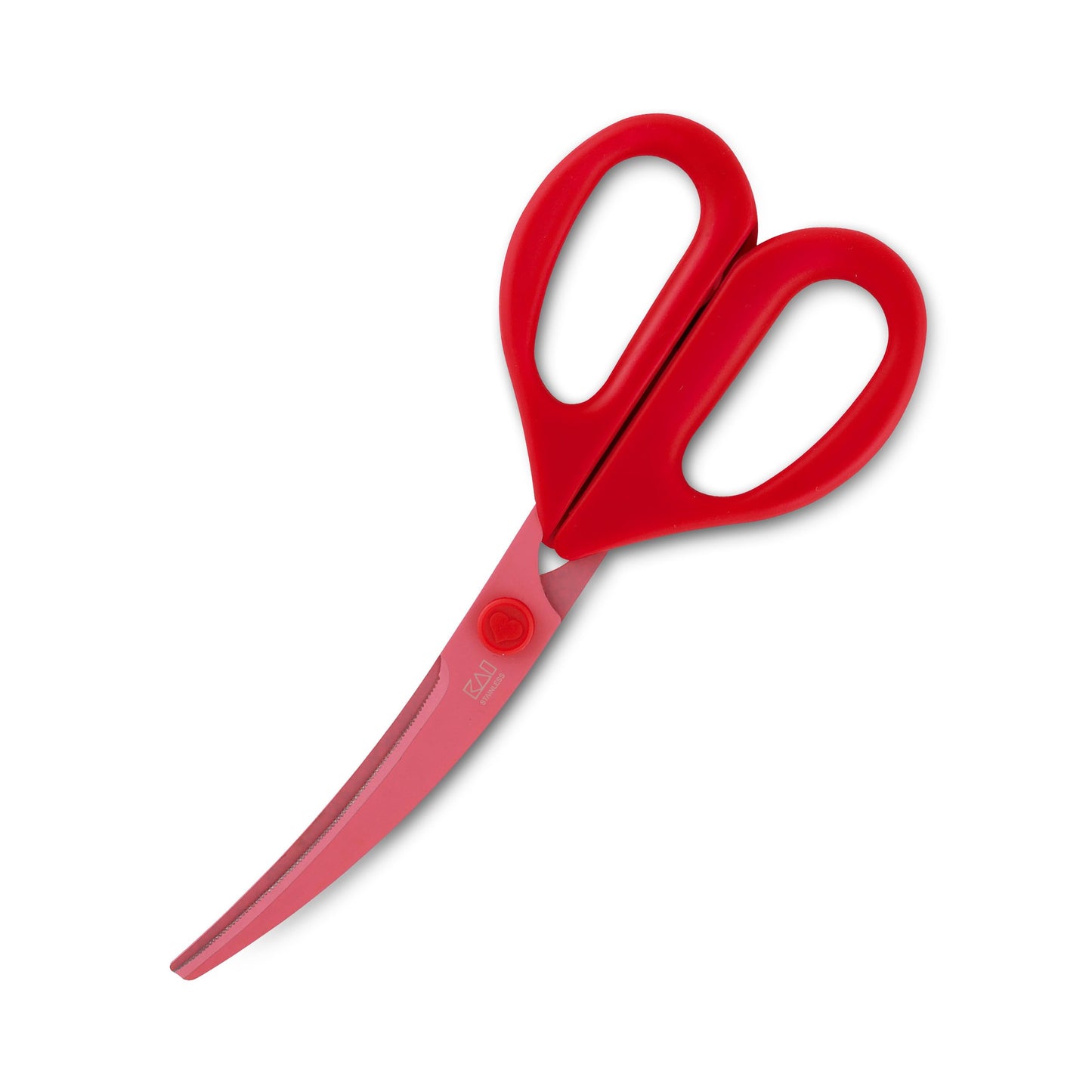 Kai Corporation DH2501 Kitchen Scissors, Chef Gem Curved Kitchen Tool