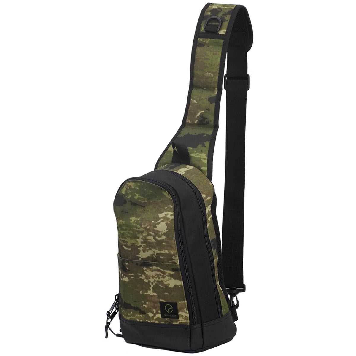 X'SELL NO-007 One-Shoulder Green Camo (Approx. 7.9 x 12.6 x 4.3 inches (20 x 32 x 11 cm))