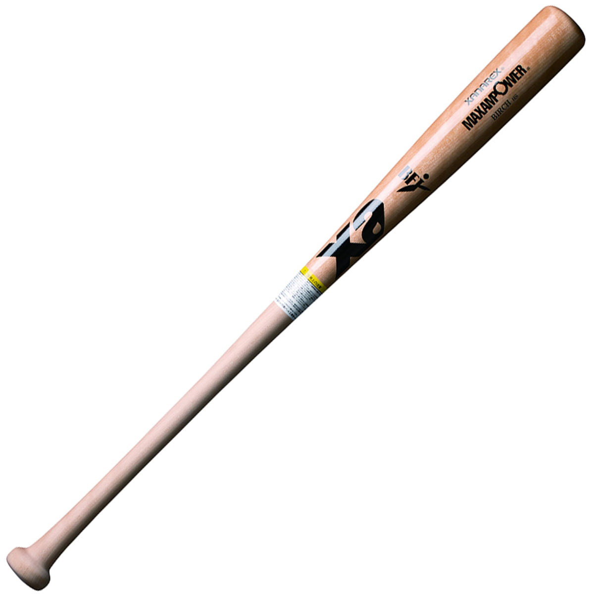 Xanax BHB7384 Baseball Baseball Hard Wooden Bat, Natural (70), 33.1 inches (84 cm)