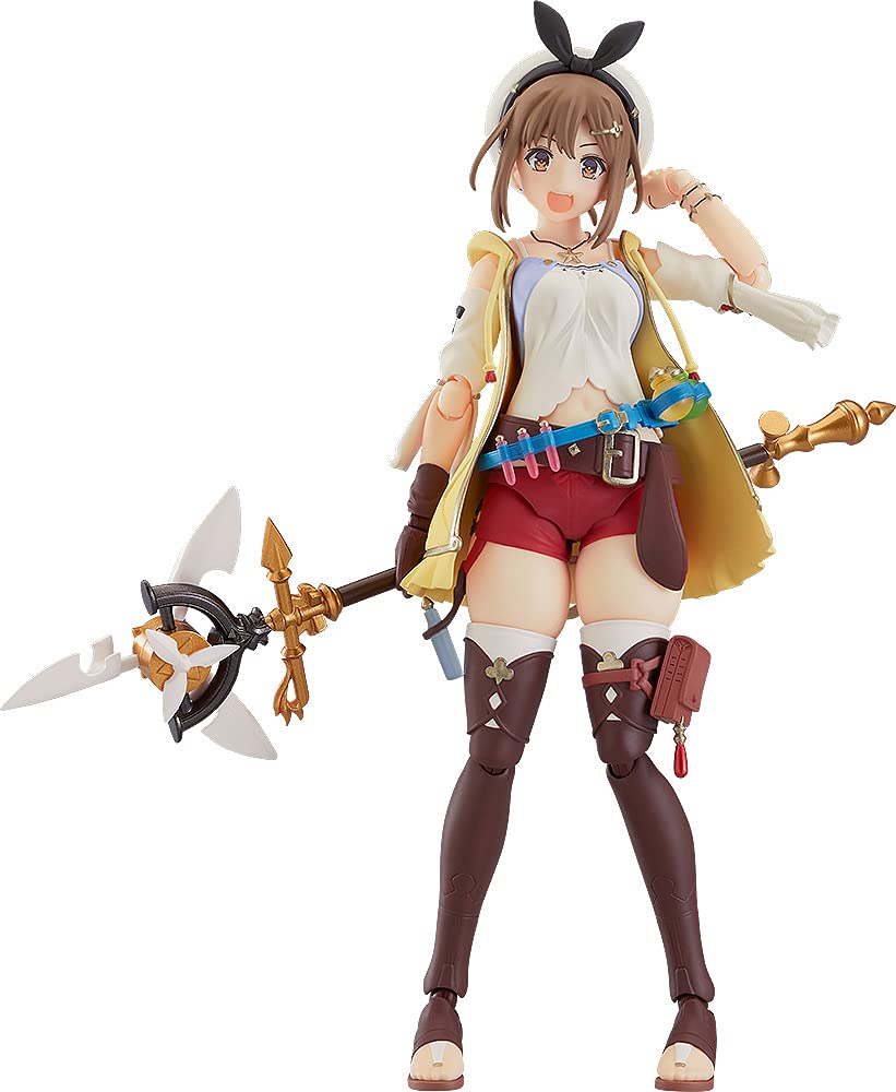 Max Factory Atelier Ryza: Ever Darkness & The Secret Hideout: Reisalin Stout Figma Action Figure,Multicolor