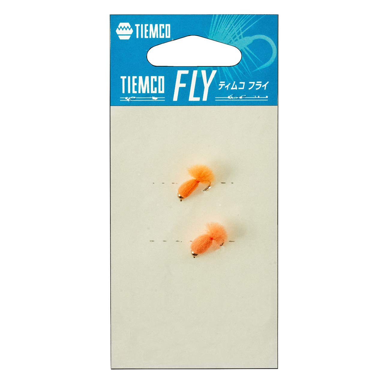 TIEMCO Fry Tetel #12 2 Coiri, Hot Orange