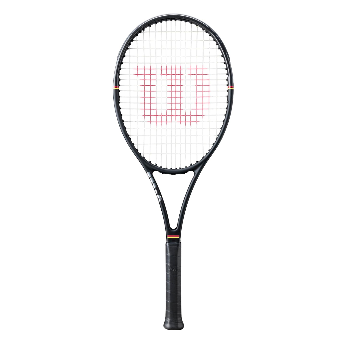 Wilson Pro Staff 97L Classic Adult Performance Tennis Racket - Grip Size 1-4 1/8", Strung with Sensation 16 Natural at Mid Range Tension