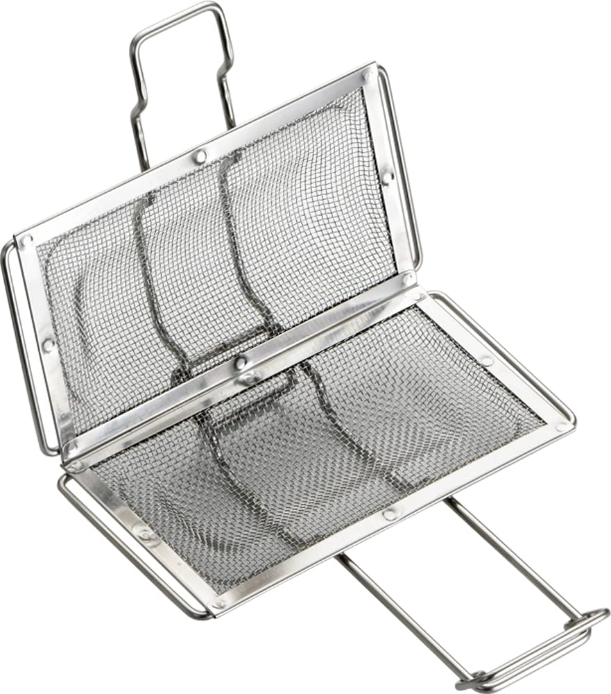Takagi Metal Industrial GK-HSH Hot Sandwich Maker, For Toaster Oven, For Grilling, Double-Sided Baking Compatible, Easy Recipe Included, Hot Sand Toaster, Net, For 1 Hot Sand, Made in Japan, Stainless