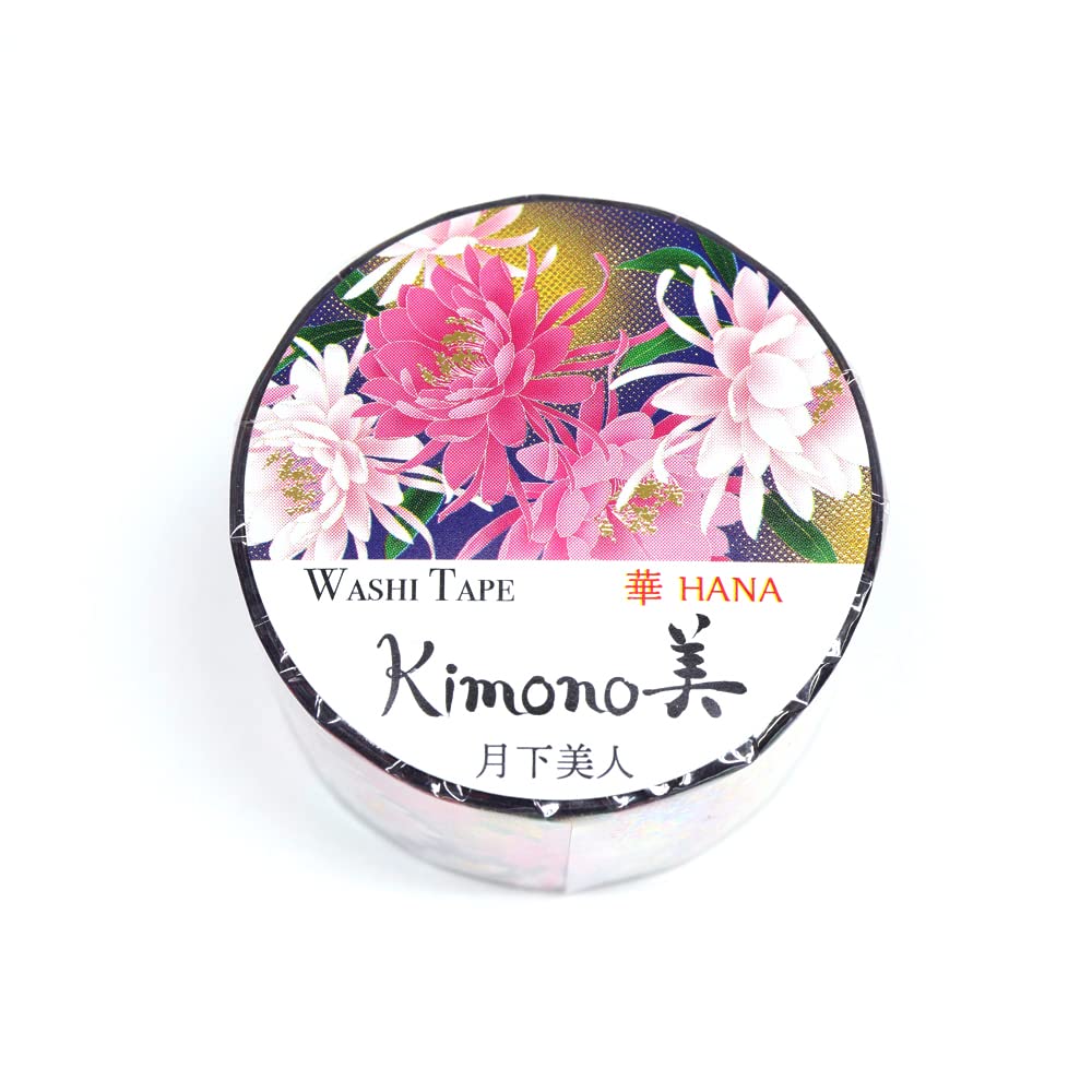 Kimono Beauty GR-1058 Tsukushita Bijin 1.0 inches (25 mm) x 16.4 ft (5 m)