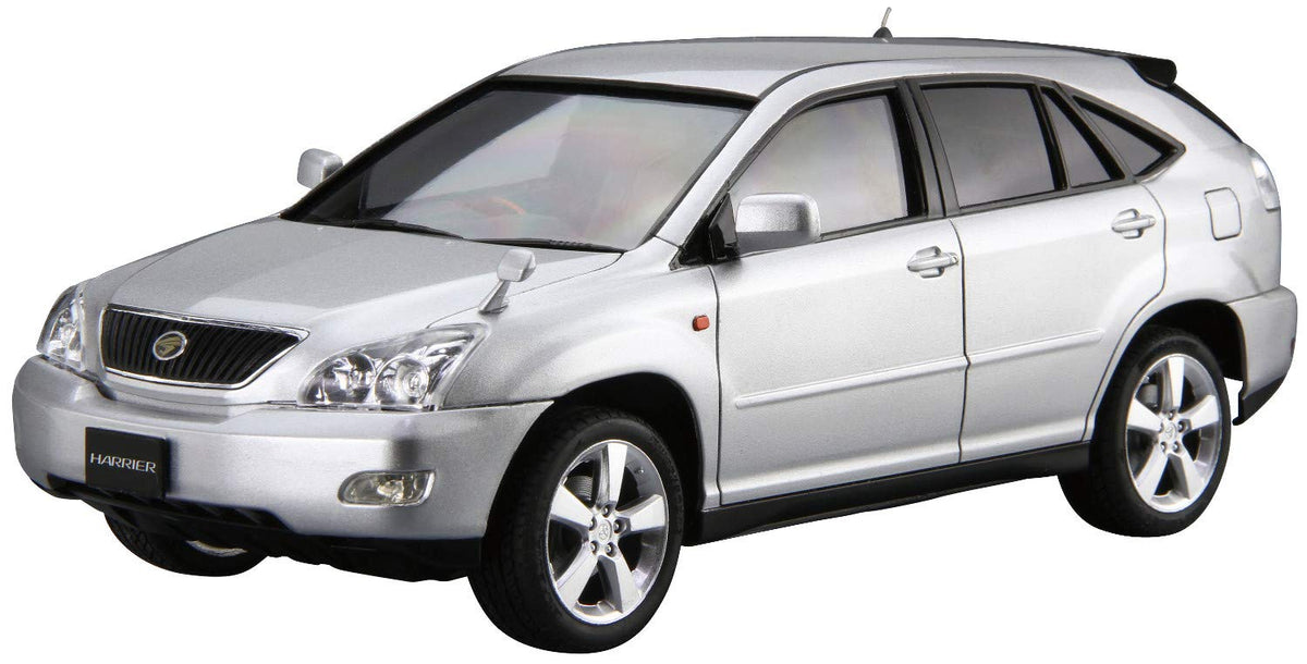 Aoshima Bunka Kyozai 1/24 The Model Car Series No.105 Toyota GSU30W Harrier 350G Premium L Package 2006 Model Car