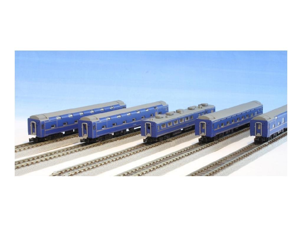 Z gauge T016-2 24 series hokutosei / JR Hokkaido train 5-car add-on set