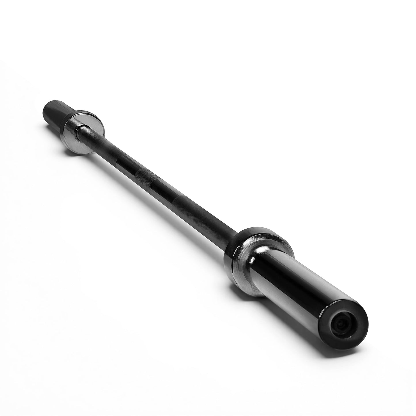 CAP 28lb 6ft Olympic Barbell, Black, Strength Training
