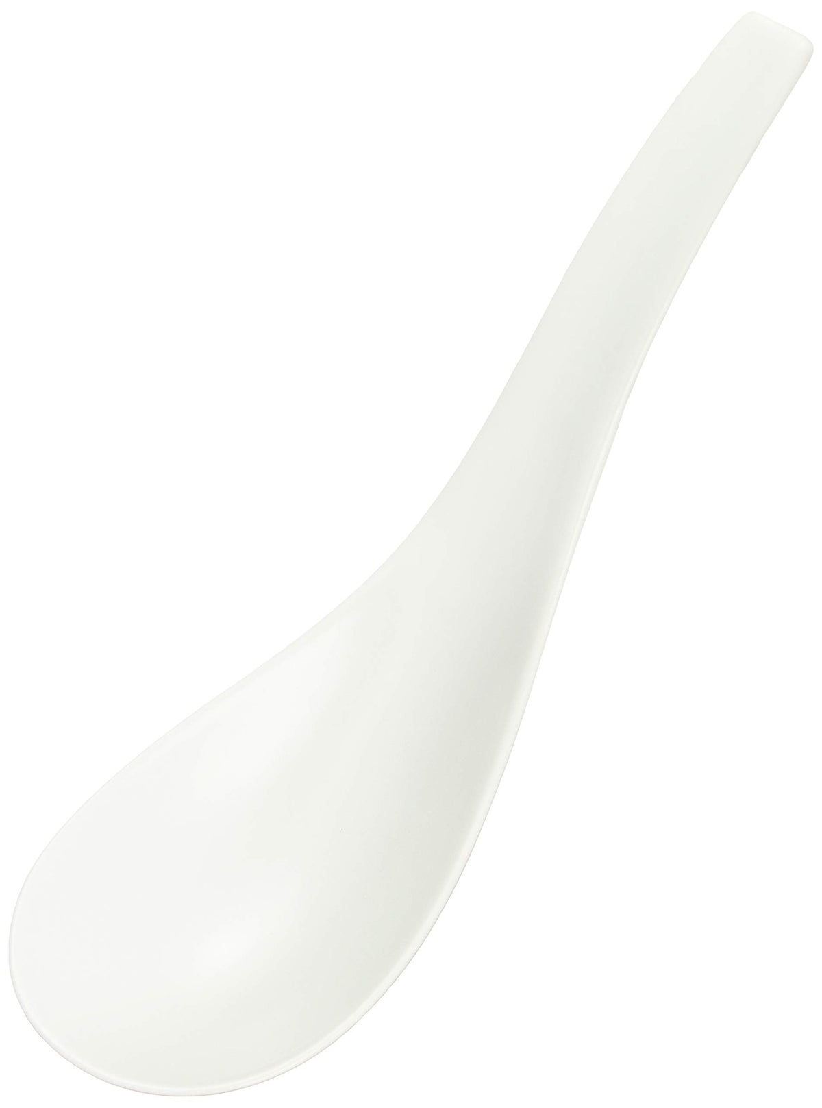 Arita Ware R2087 Ultimate Astragalus Kiln for Ramen, White Mat, Diameter Approx. 6.3 inches (16 cm), Lotus Spoon, Lotus Pottery, Dishwasher Safe, Made in Japan