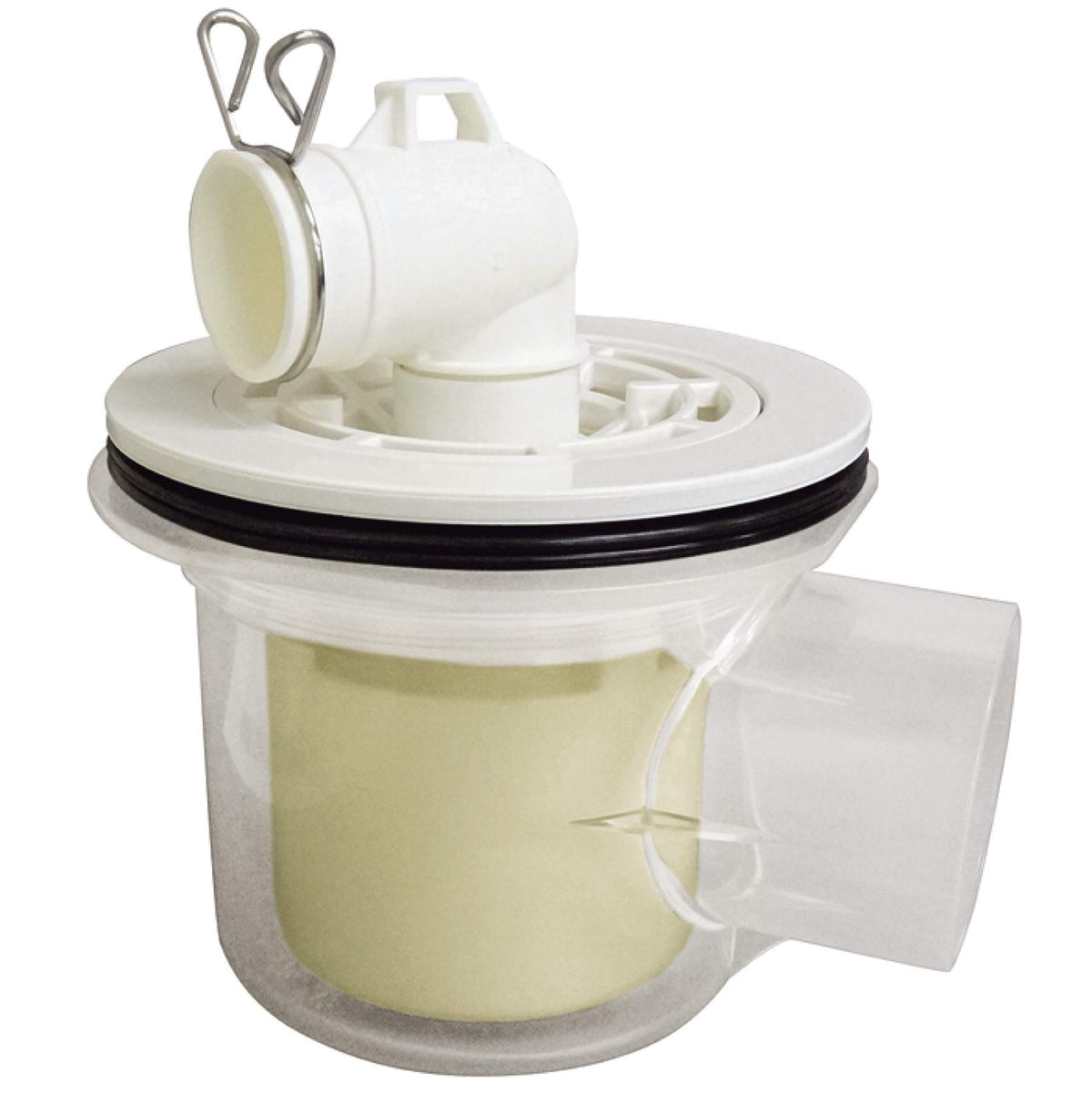 Miyako M44PETX 50 Super White Horizontal Trap Transparent