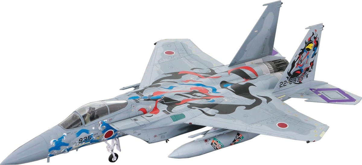 Platz 1/72 Air Self-Defense Force F-15J Eagle Churashima Air Festa 2024 204th Squadron 60th Anniversary Paint Machine Plastic Model AC-98 (Airplane)