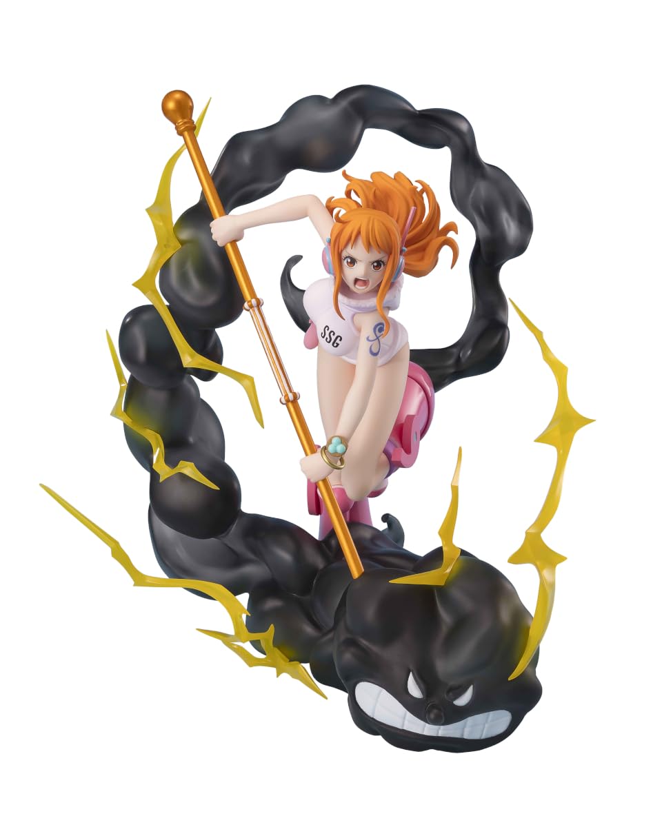 TAMASHII NATIONS - One Piece - [Extra Battle] Nami -Lighting Blast-, Bandai Spirits FiguartsZERO Collectible Figure