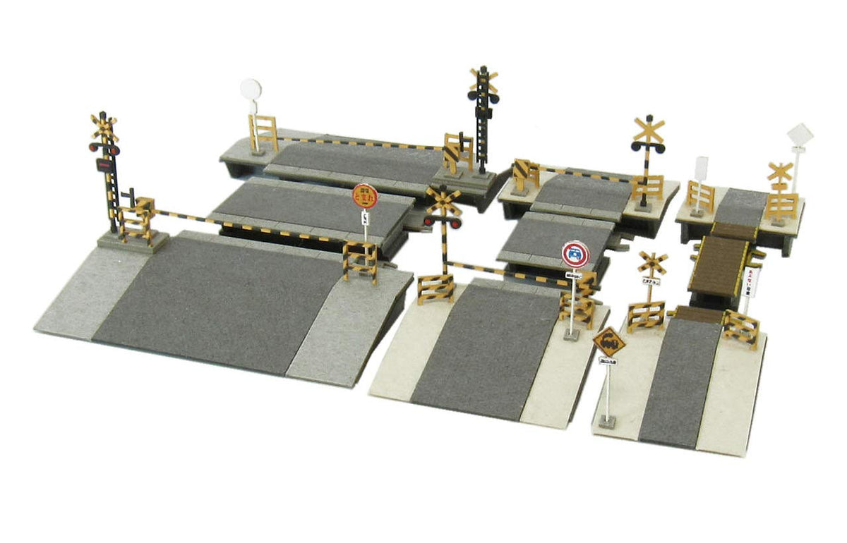 Set MP01-108 (Paper) Petit crossing Z ? miniature scale and 1/220