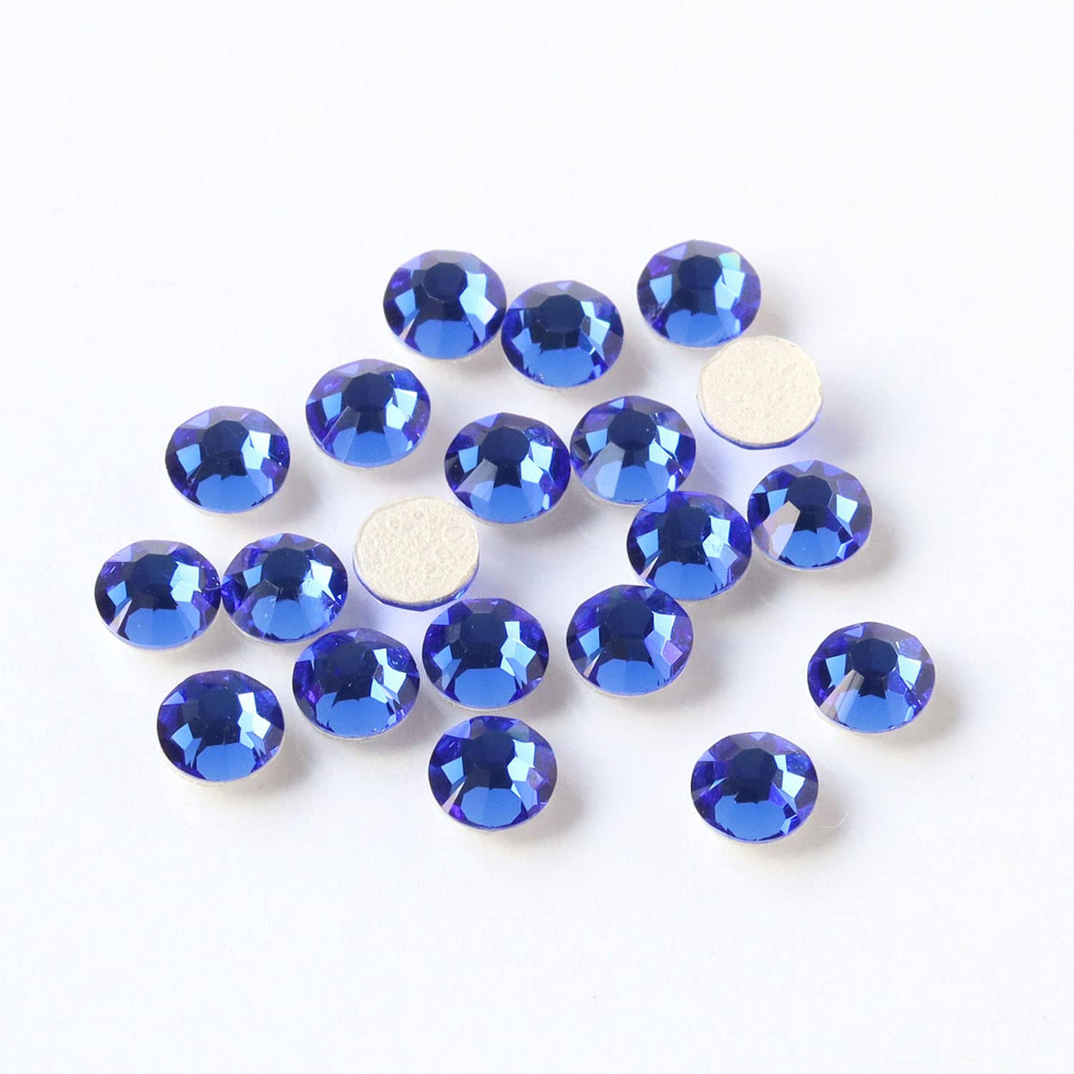 NBK Preciosa Rhinestone Hotfix Heat Adhesive SS16, Pack of 144, Sapphire M2038SS16-30050L