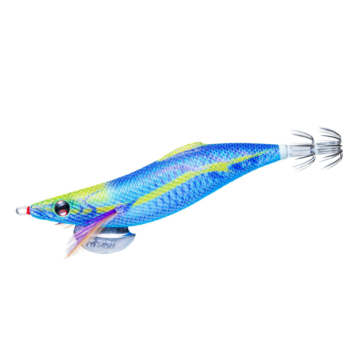 Yo-Zuri Egi Aurie-Q LC No. 3.0, No. 23: Sumitide Blue, Squid Fishing, Blue-bigfin Squid Fishing, Squid Squid