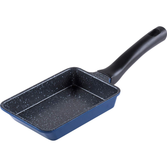 Wahei Freiz RB-1294 Mini Small Egg Grilled Egg, 3.5 x 5.5 inches (9 x 14 cm), Special for Gas Fire, Egg Pan, PFOA Free, Fluorine Resin Processing, Hirumogu