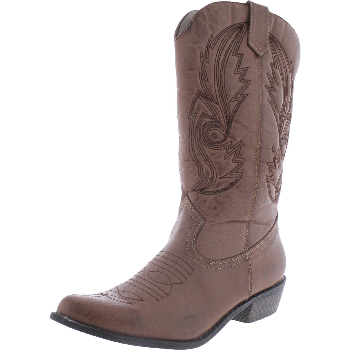 Coconuts By Matisse Women's Gaucho Boot - Cowboy Boots for Women - Cowgirl Boots, Brown