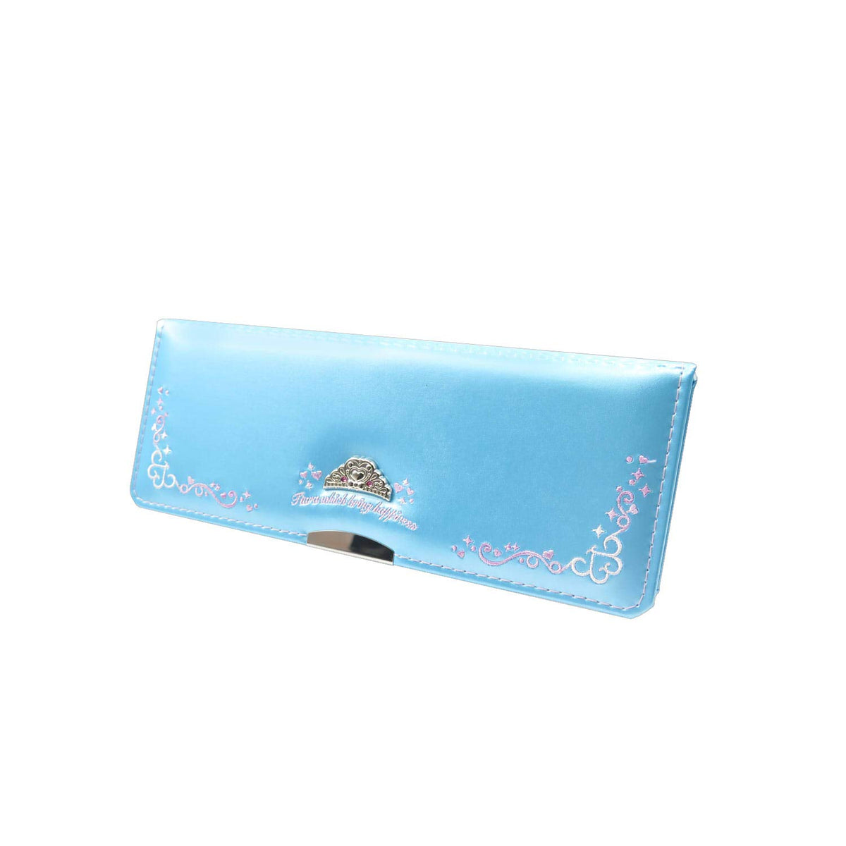 クツワ Kutsuwa Clarino CX056PB Hanekaru DX Pencil Case, 1 Door, Pearl Blue