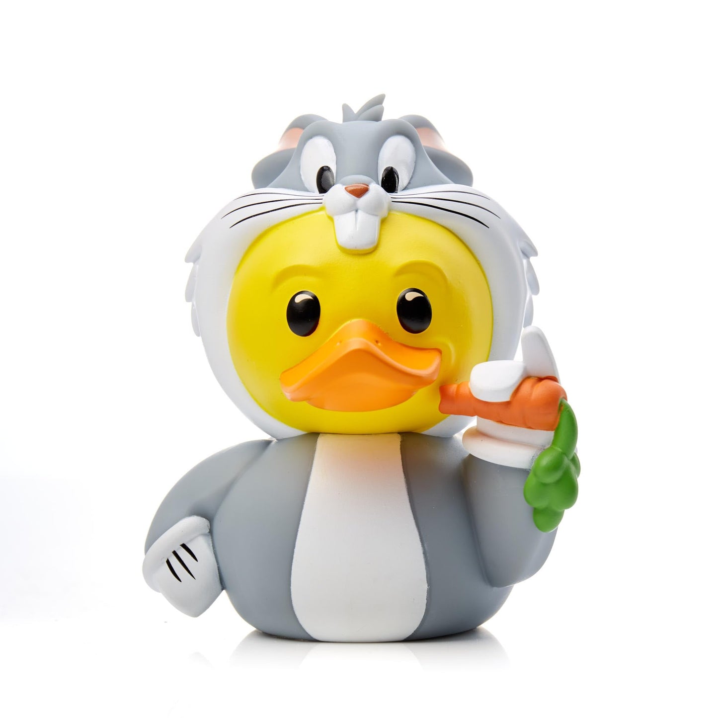 TUBBZ Collectors Edition: Looney Tunes - Bugs Bunny Cosplaying Rubber Duck Vinyl Figure – Official Collectible for Fans of Looney Tunes
