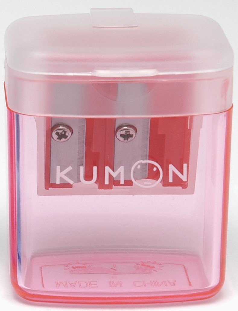 Red Children Sharpen Pencils by Kumon