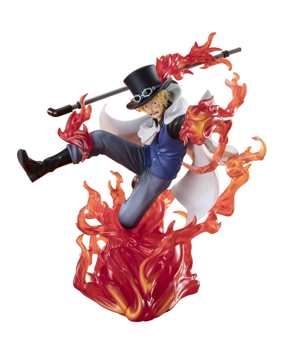 TAMASHII NATIONS - One Piece - [Extra Battle] Sabo -Fire Fist Rook Check-, Bandai Spirits FiguartsZERO Collectible Figure