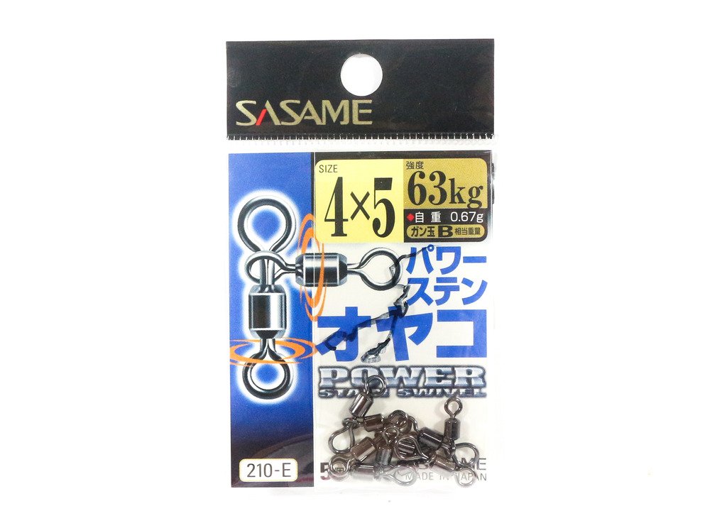 Sasame 210-E Power Stainless Steel Yako, #4 x 5