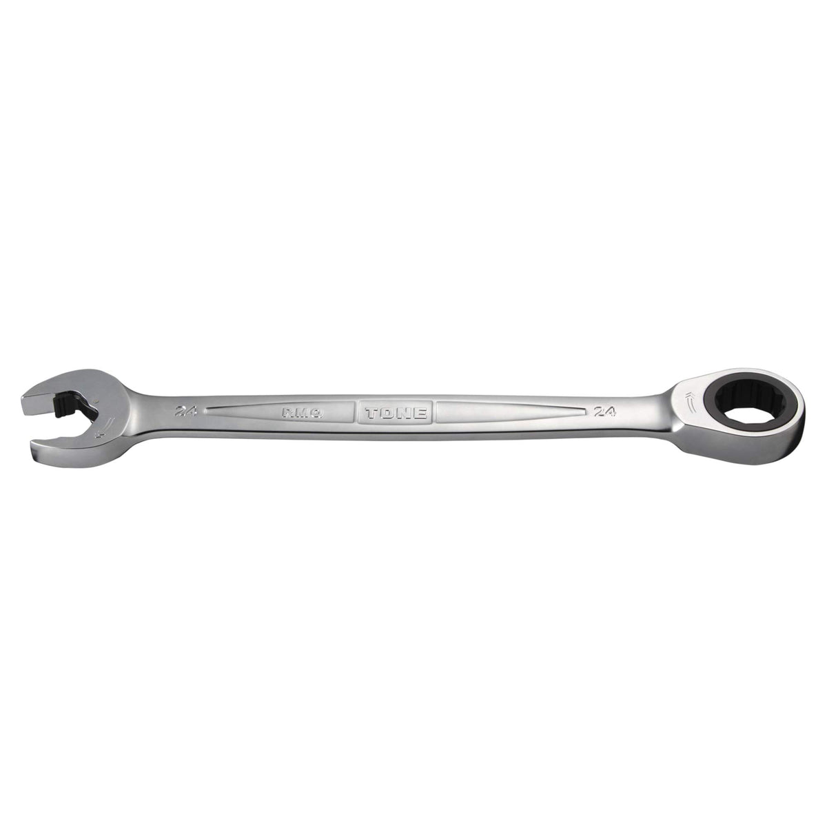 Tone RMQ-24 Quick Ratchet Glasses Wrench with 2 Sided Width 0.9 inches (24 mm)