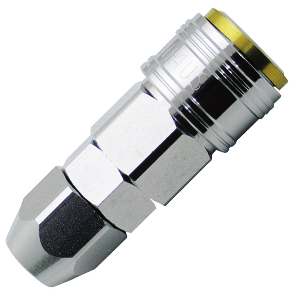 Niigata Seiki YAMATO AO-12B One-Touch Coupler Socket, Made in Japan, Rose