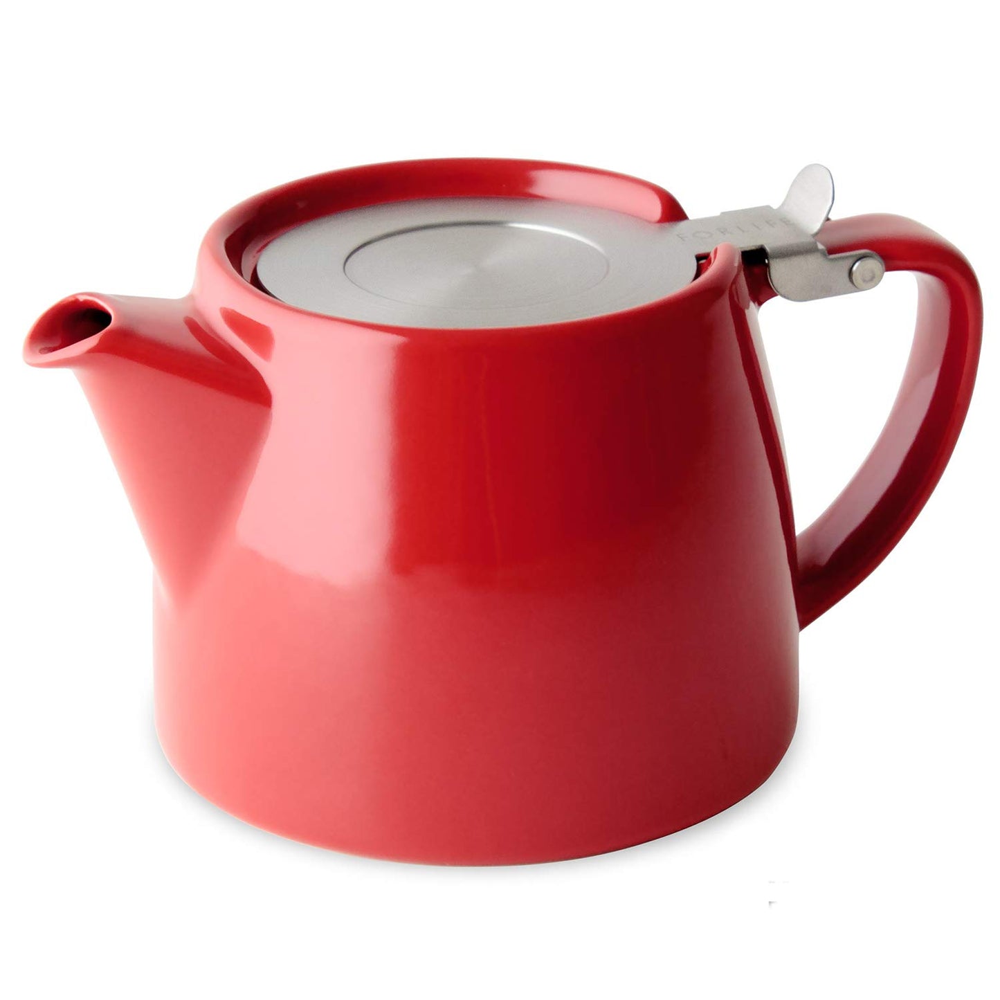 For Life 022-00651 Stamp Teapot IS Red 400ml