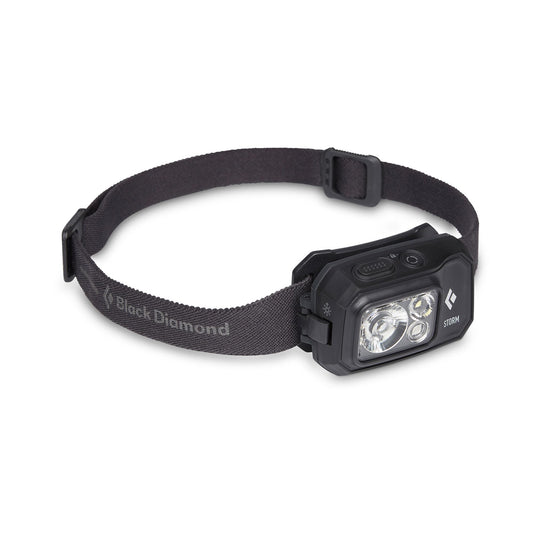 BLACK DIAMOND Storm 450 Headlamp, AAA Powered, Dimmable, Waterproof, Black