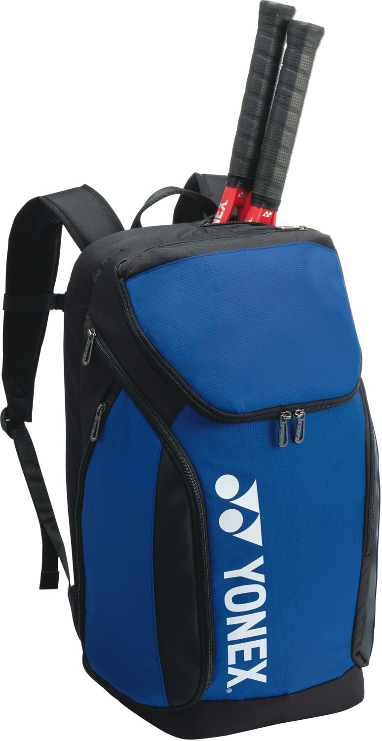 YONEX Tennis Badminton Racket Bag, Large Backpack, Holds 2 Rackets, Cobalt Blue