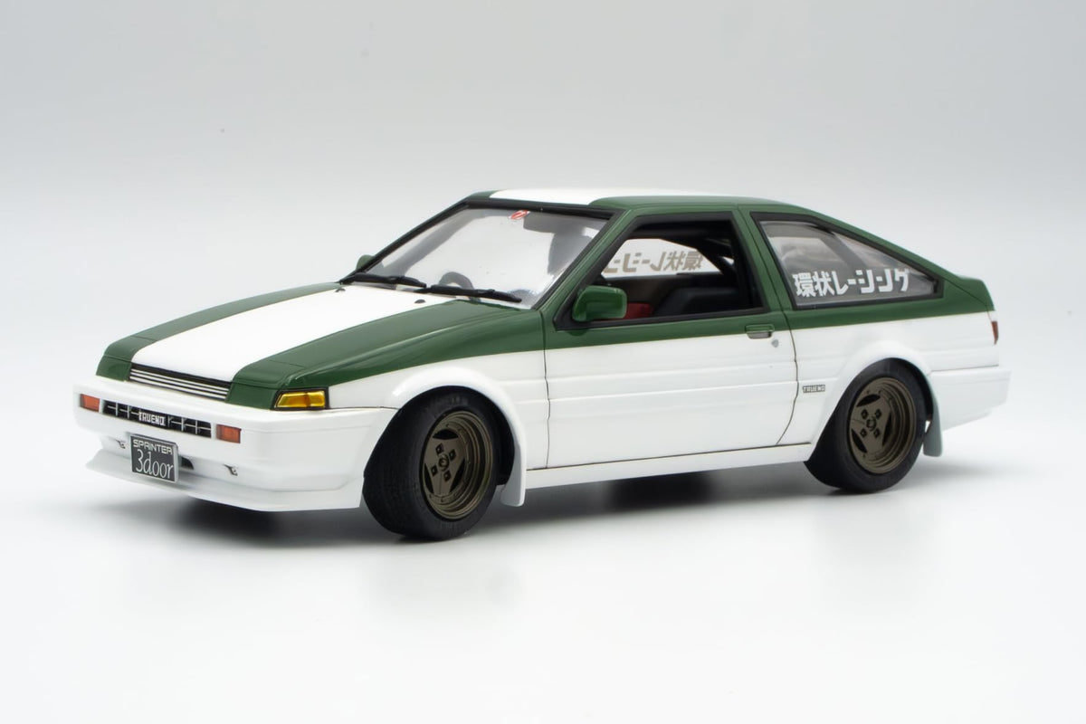 1/24 Nani Wat Moore Series #2 AE86 Treno Marbo Plastic Model
