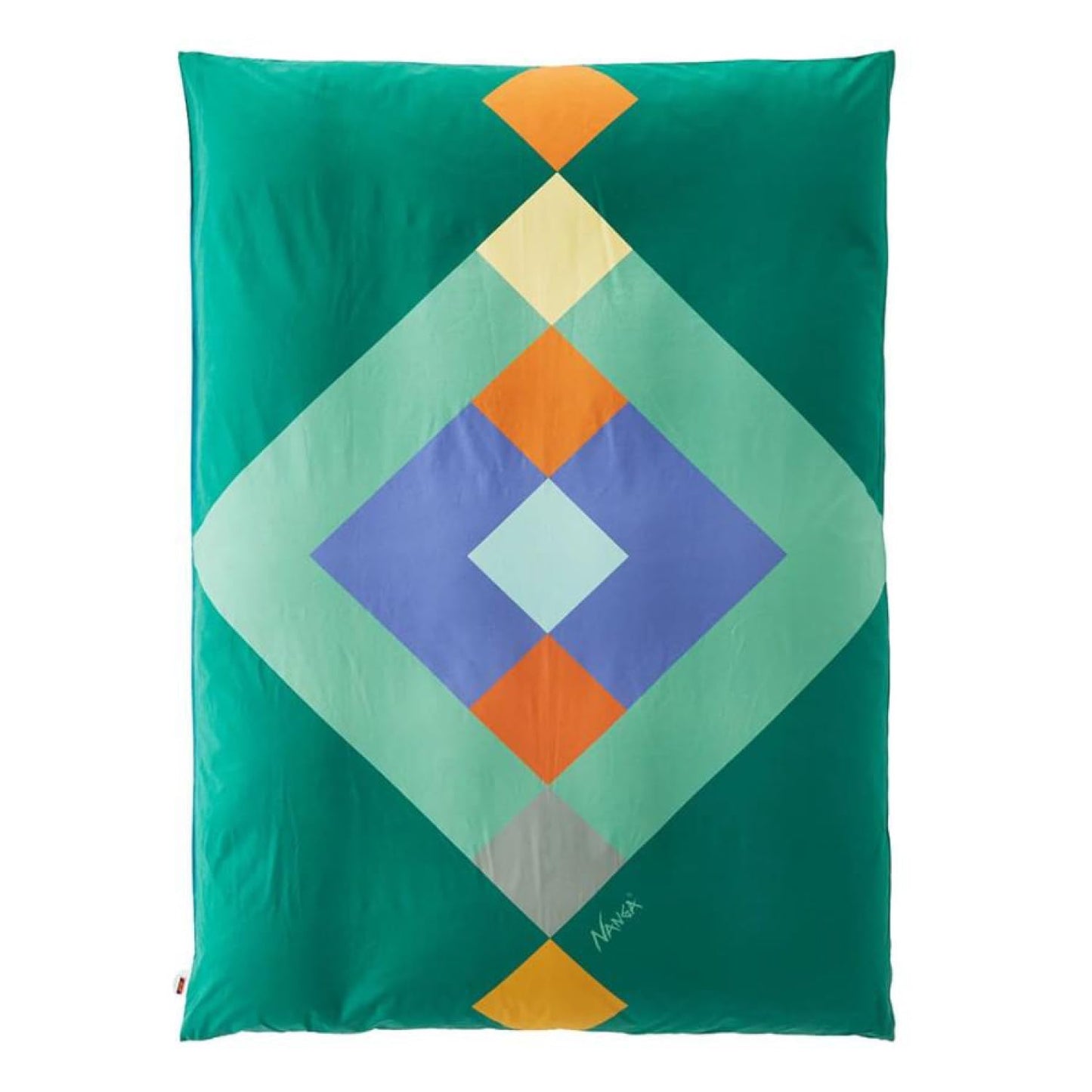 NANGA DUVET COVER NANGA QUARE DREAMS S Duvet Cover, Single Size, 59.1 x 82.7 inches (150 x 210 cm), SMOKY GREEN S