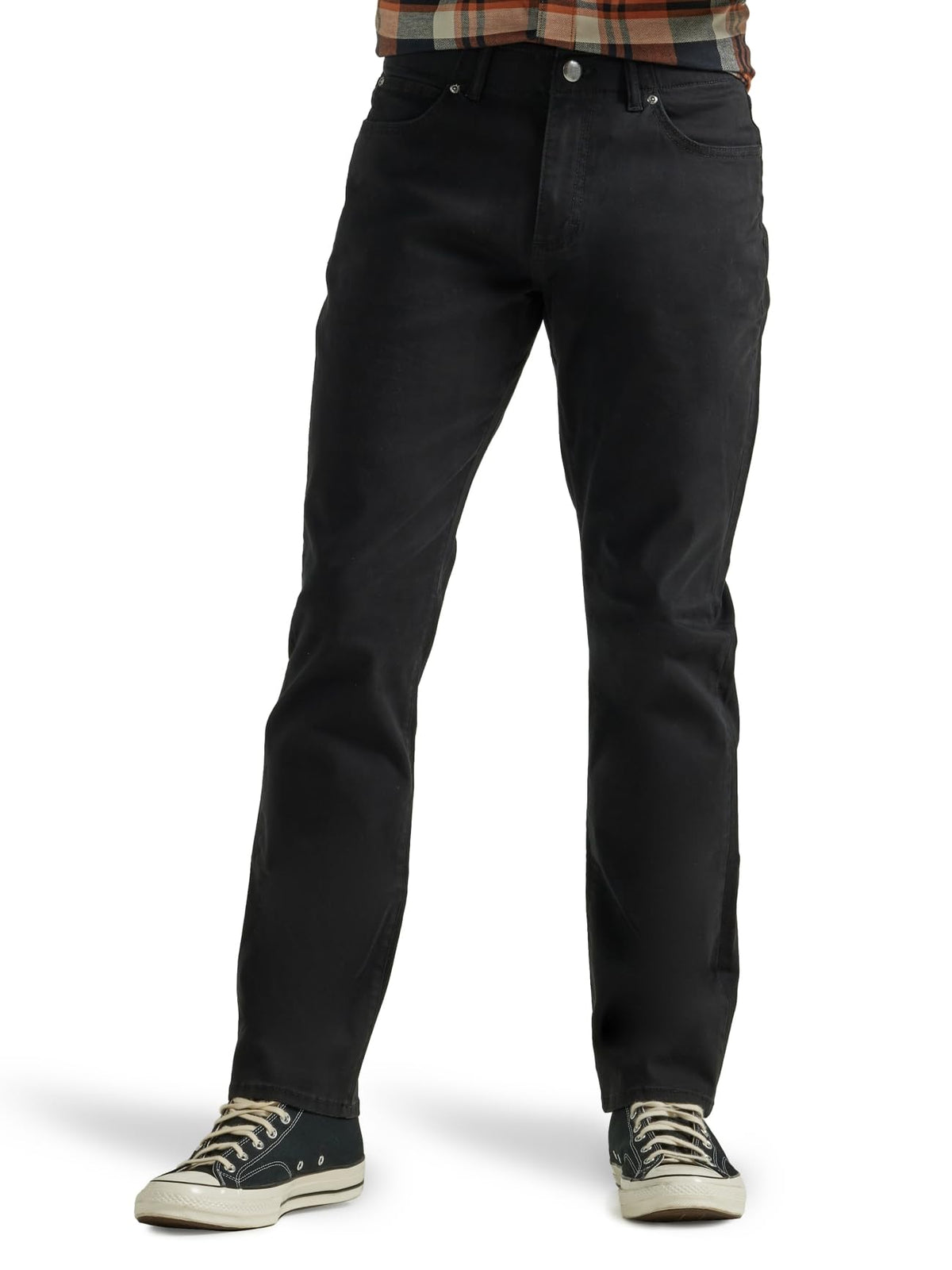 Lee Men's Extreme Motion Athletic Taper Jean Black 33W x 32L