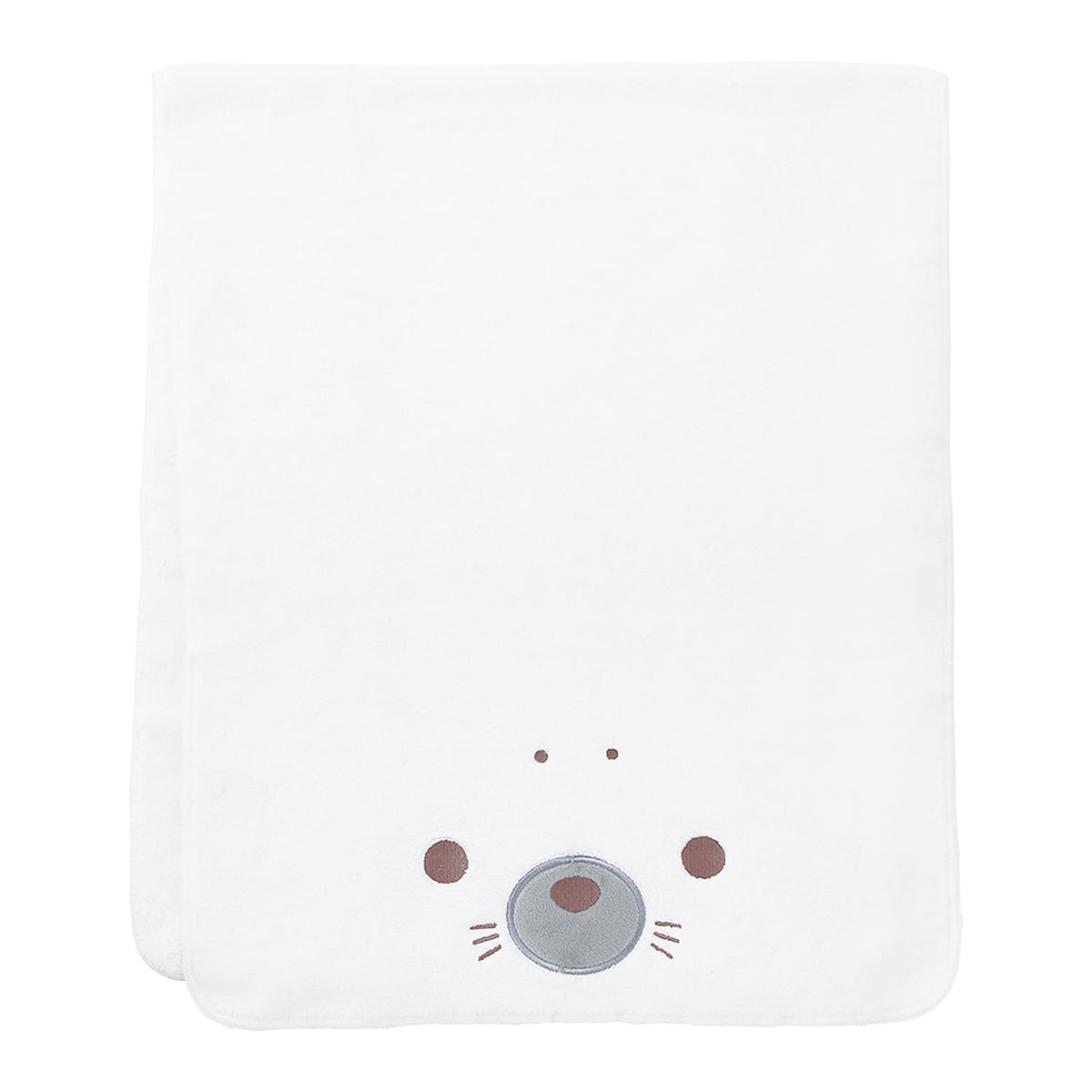 Libuhahato 17811-12 Hair Drying Towel, Animal Cucumber, Seal (Total Length Approx. 39.4 inches (100 cm), Absorbent, Quick Drying, Soft