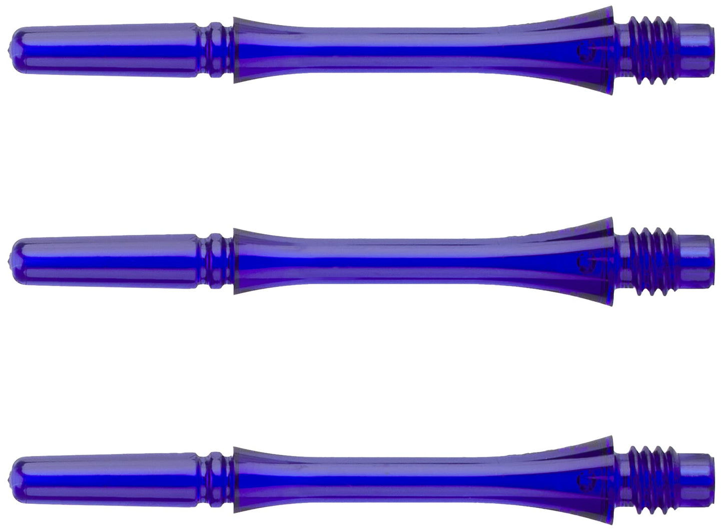 Cosmodarts Fit Shaft, Gear Shaft, Slim Spin, Clear D Blue 3