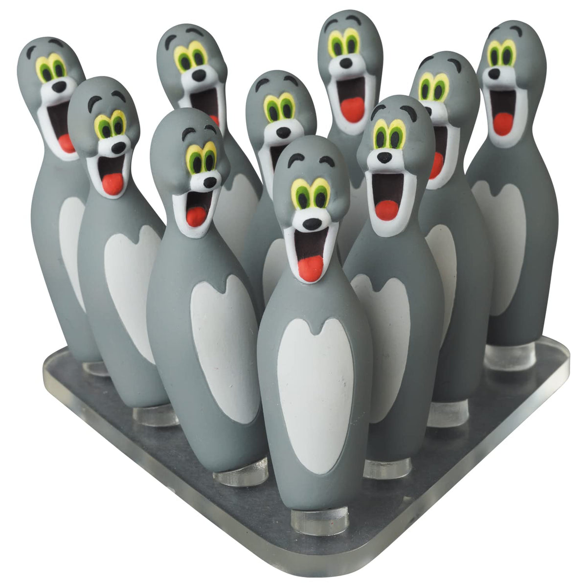 Medicom Tom and Jerry: Tom (Bowling Pins Version) Ultra Detail Figure, Multicolor