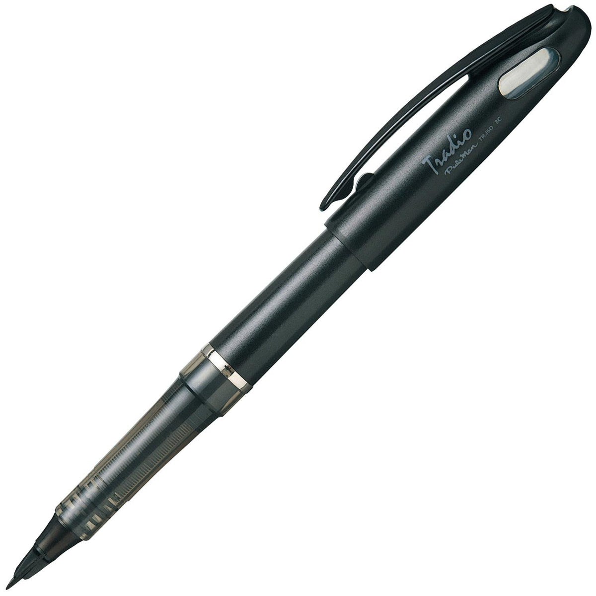 Pentel TRJ50-A Tradio Plastic Man, Black, Set of 10
