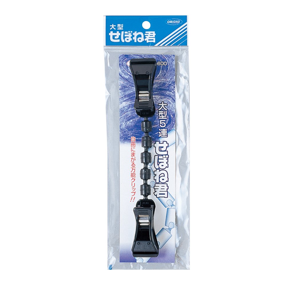 ORIONS CC-600-BL Large Sebone-kun, 5 Rows, Black